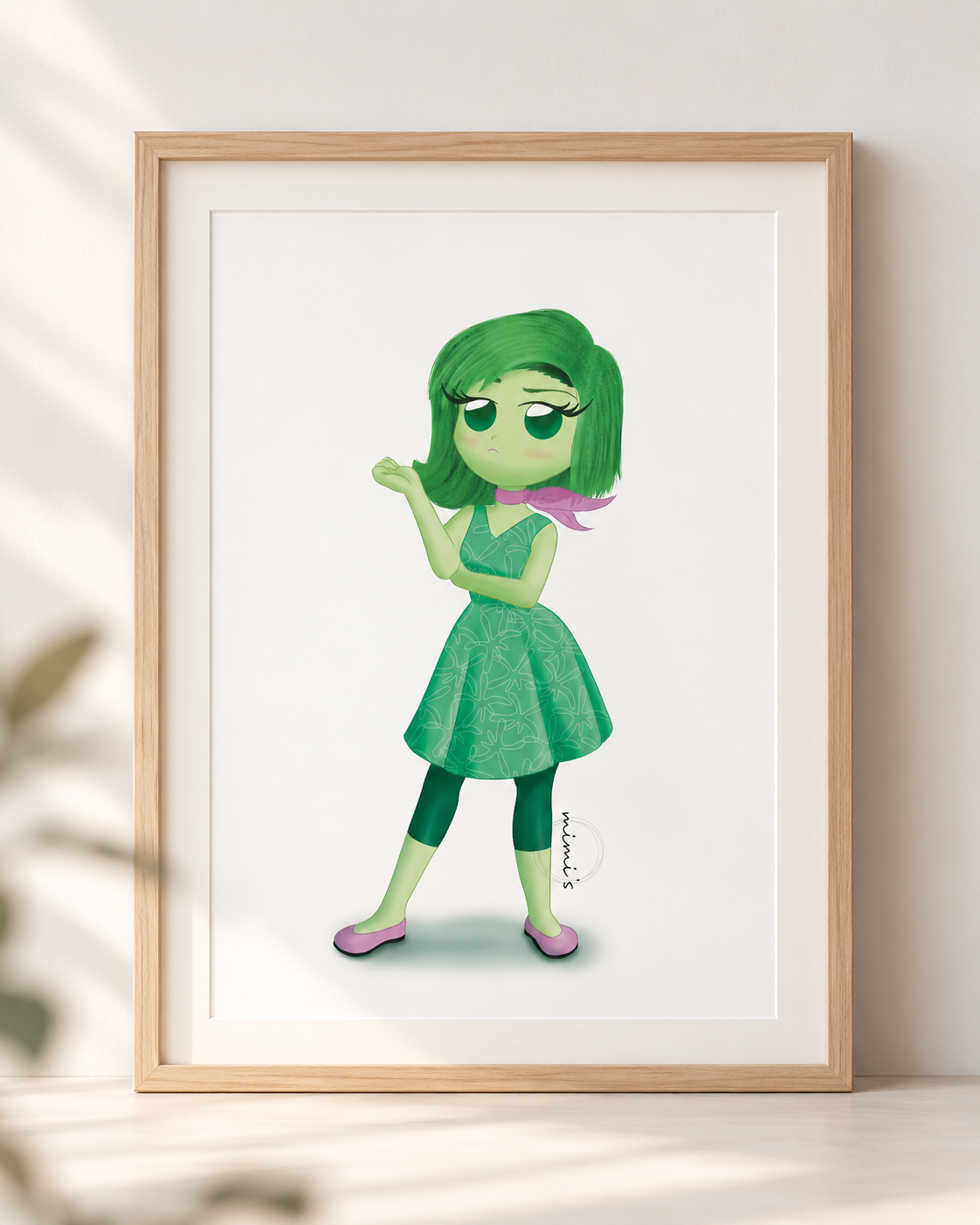 Lámina ilustrada Inside Out - Asco - Print