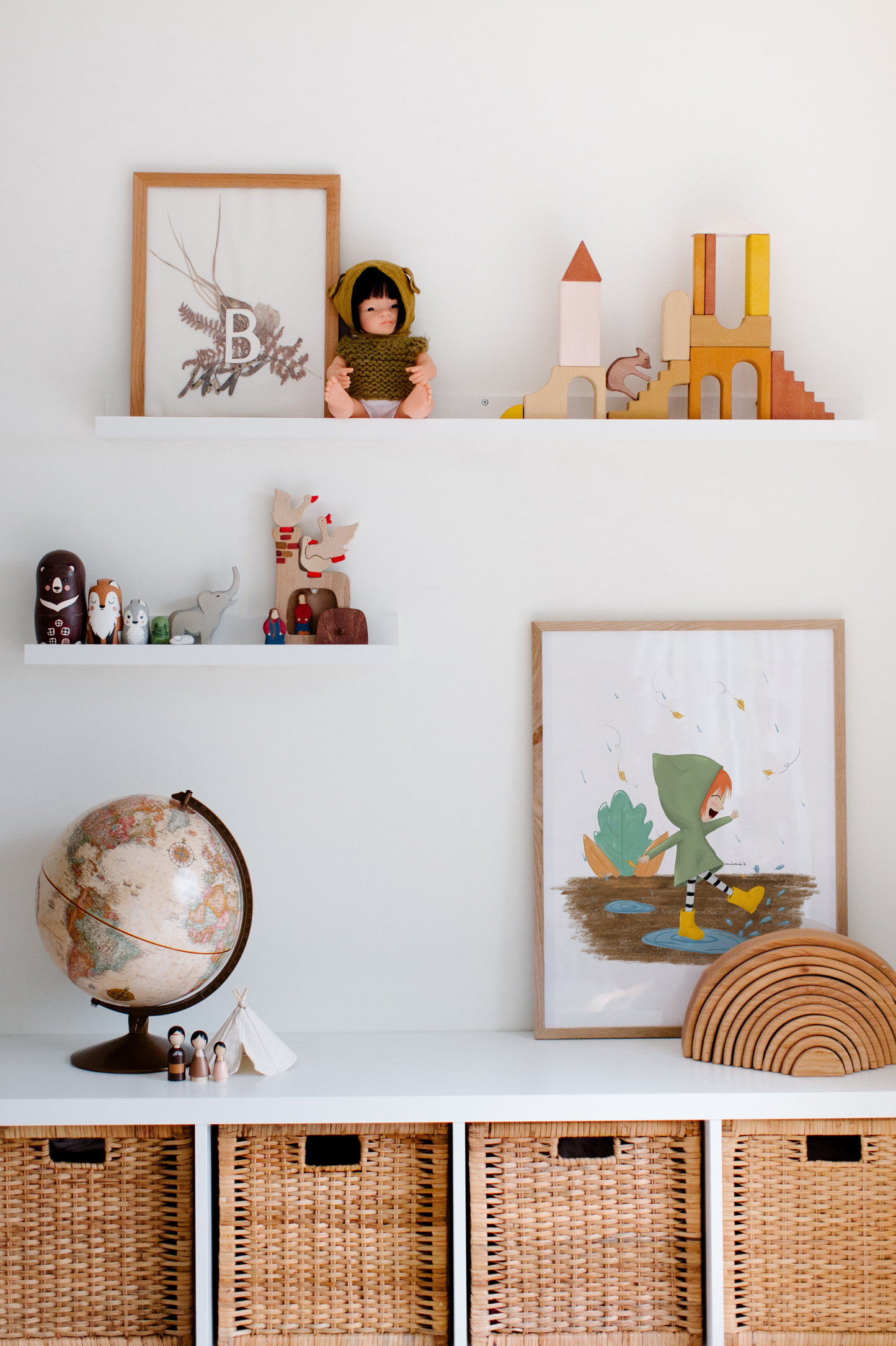 Bajo la lluvia - Print