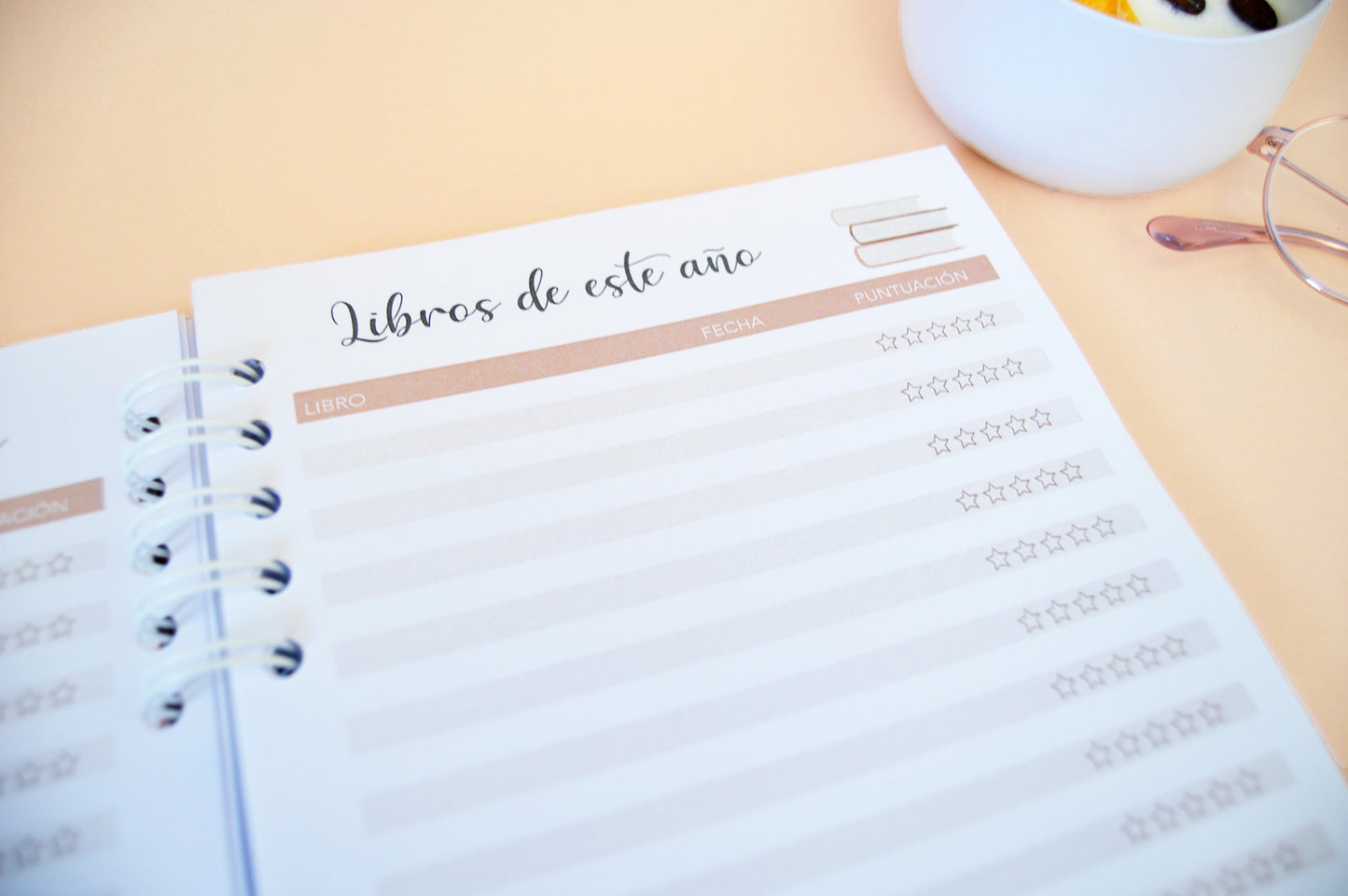 Diario de lecturas - Portada estantería