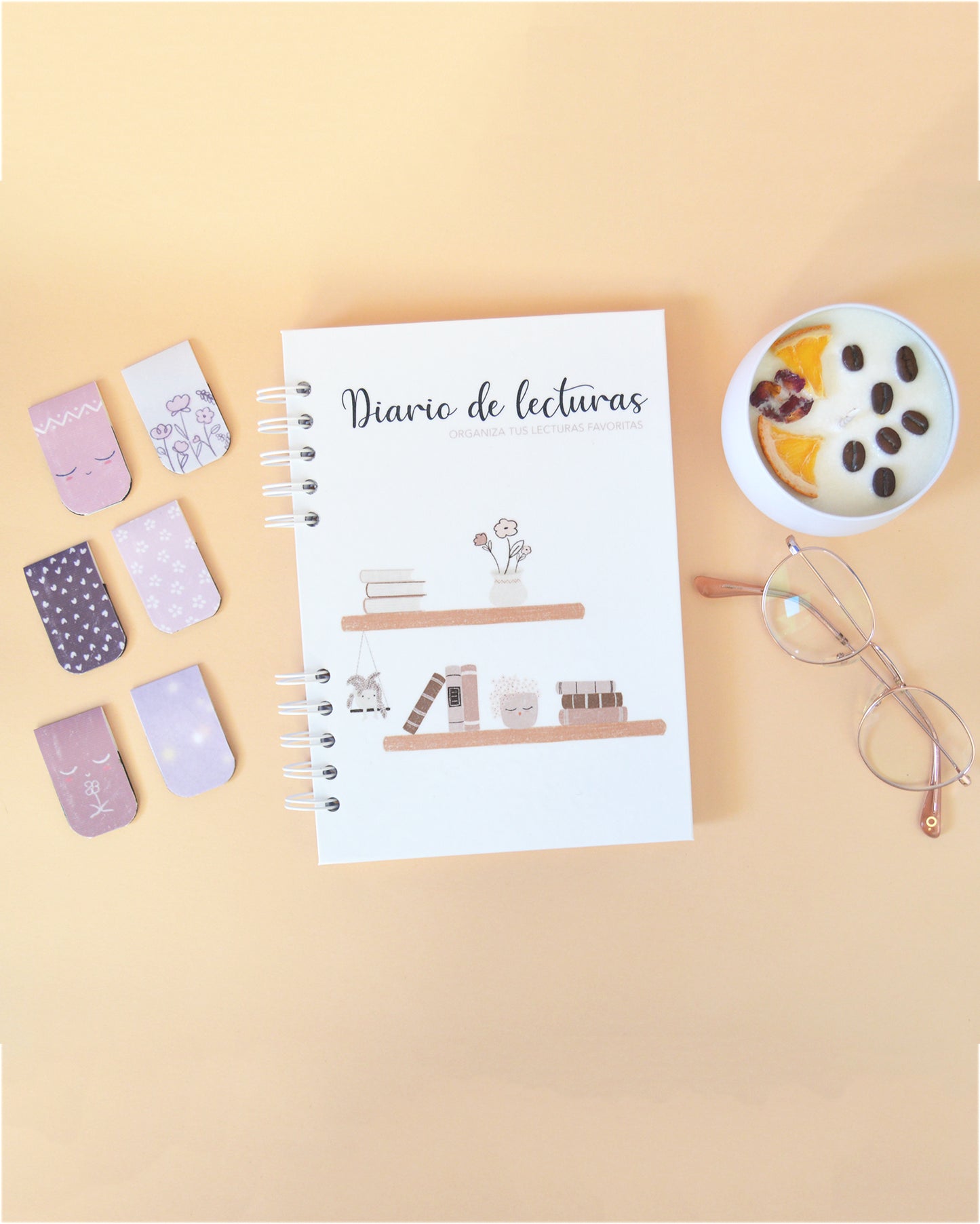 Diario de lecturas - Portada estantería