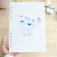 Libreta gato blanco