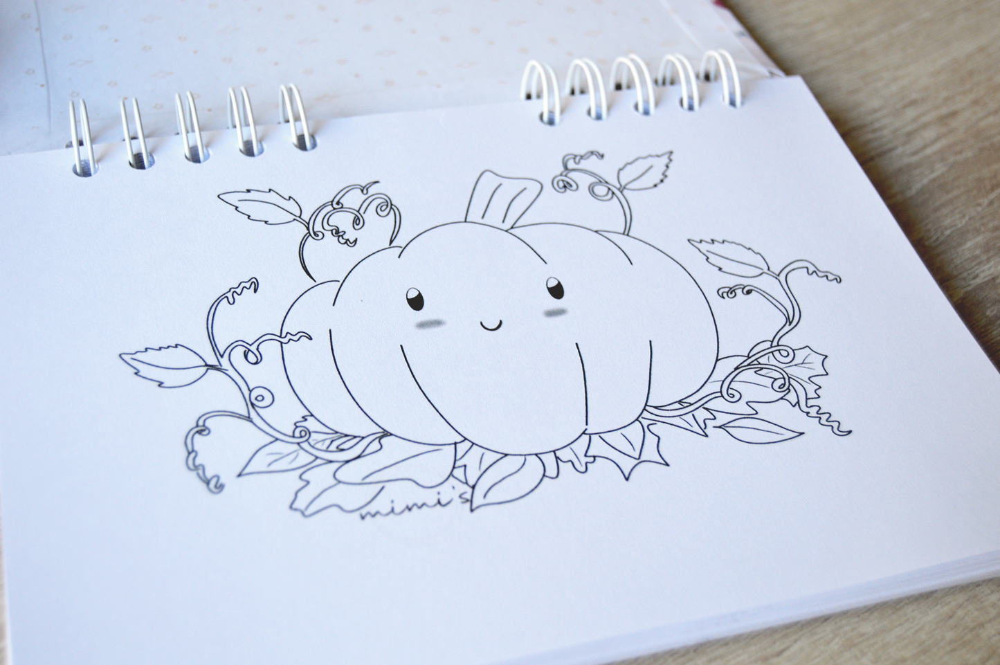 Libreta para colorear - Halloween