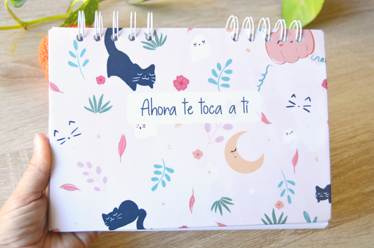 Libreta para colorear - Halloween
