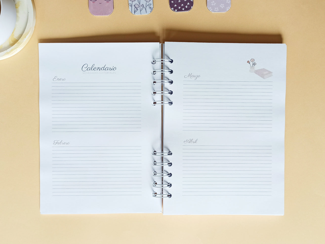 Diario de lectura Versión 2.0 - Portada Estantería