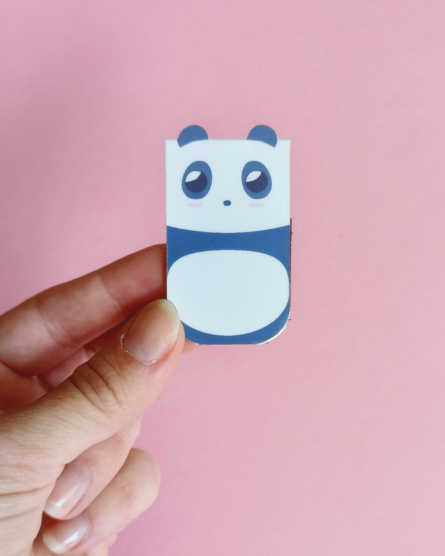 Marcapáginas magnético panda - punto de libro