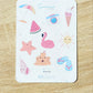 Summer stickers, pegatinas de verano