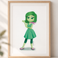 Lámina ilustrada Inside Out - Asco - Print