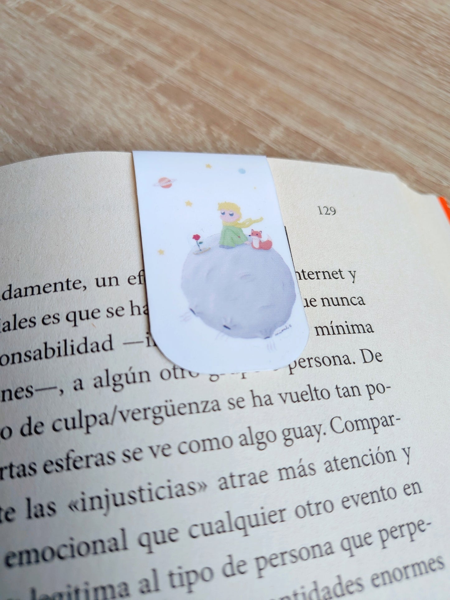 Marcapáginas magnético colección Petit Princep / El Principito - punto de libro